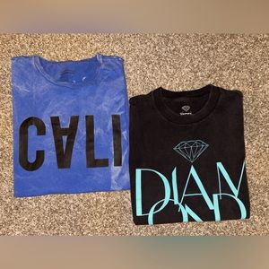 PLT T-shirt Oversize Délavé Gris Logo Graphique Glossy PLT T-shirt Oversize Délavé Gris Logo Graphique Glossy